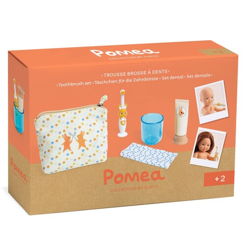 Djeco Pomea - Poppenaccessoires "Tandenborstelset" (+2j)