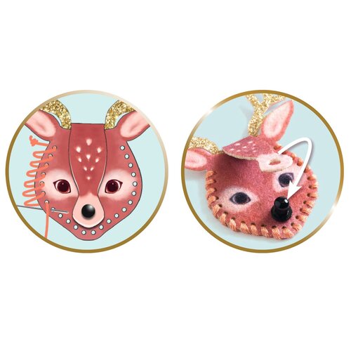 Djeco DIY - 3 glinsterende kettingen maken (7-12j)