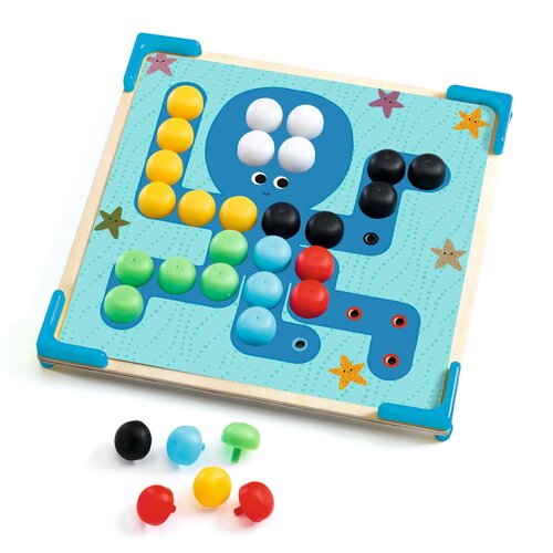 Djeco Spel - Steeknagels 'Mosaïco Primo' (3-6j)