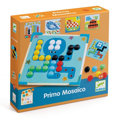 Djeco Spel - Steeknagels 'Mosaïco Primo' (3-6j)
