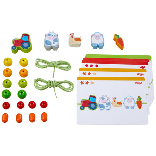 HABA Rijgspel - Boerderijvrienden (+3j) HABA Rijgspel - Boerderijvrienden (+3j)