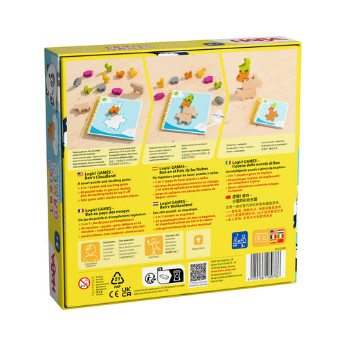 HABA Logic! GAMES - Bao's Wolkenland (3+)