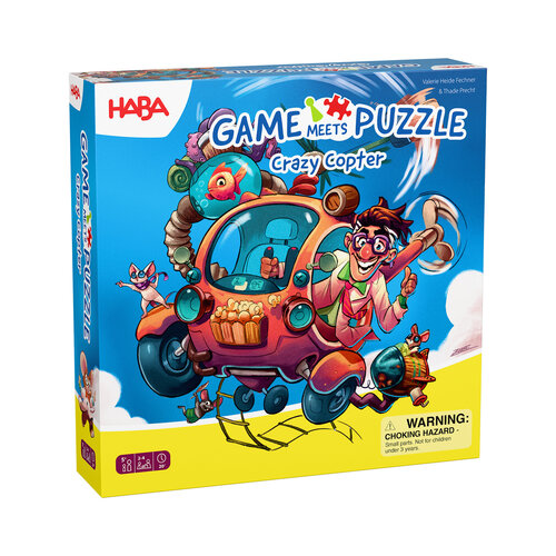 HABA Spel - Game meets puzzle 'Crazy Copter' (+5j)