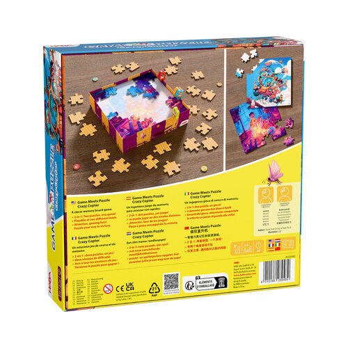 HABA Spel - Game meets puzzle 'Crazy Copter' (+5j)