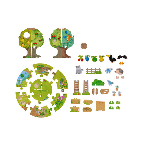 HABA Puzzel - 3D-puzzel-Speelwereld Boomgaard (+3j)