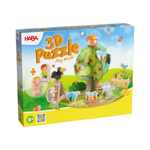 HABA Puzzel - 3D-puzzel-Speelwereld Boomgaard (+3j)
