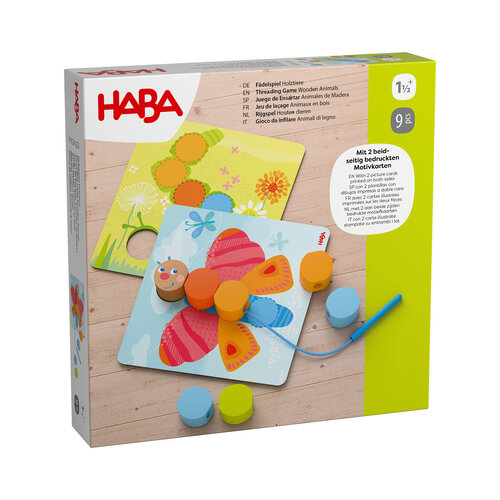 HABA Rijgspel - Houten Dieren