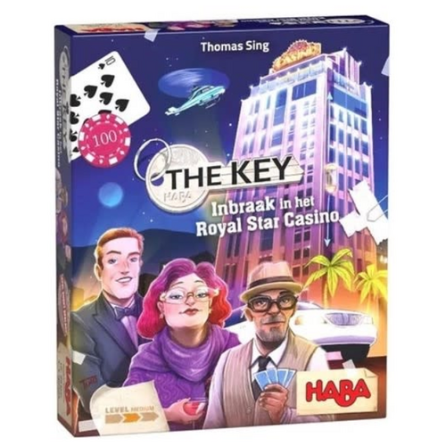 HABA Spel - The Key "Inbraak in het Royal Star Casino"