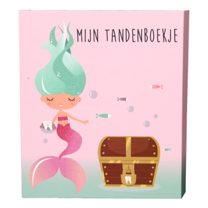 Tandenpret Tandenboekje 'Zeemeermin' Tandenpret Tandenboekje 'Zeemeermin'