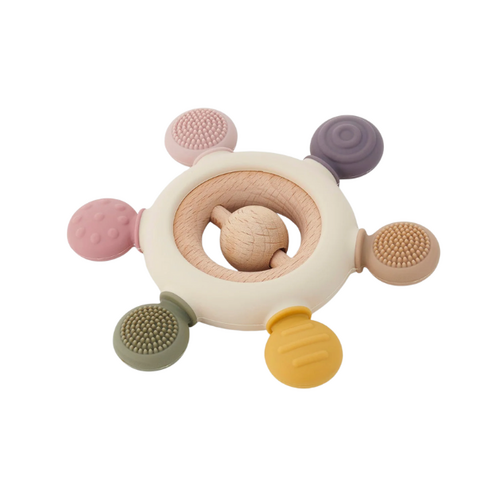 Tickit SiliSoft® Rammelaar Bijtring (Aarde)