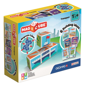 geomag Magicube - Printed Transport + Cards 7st. geomag Magicube - Printed Transport + Cards 7st.