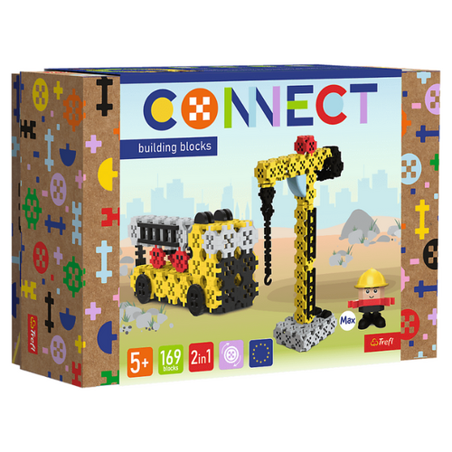 Trefl Connect - M - Bouwkraan / Hydraulische Vrachtwagen FSC Mix 70%