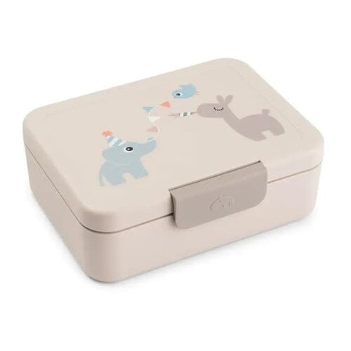 Done By Deer Lunch box w/divider Celebration Sand