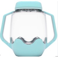 Sensory play cup light blue