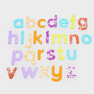 Tickit Doorschijnende Regenboog Glitterletters Tickit Doorschijnende Regenboog Glitterletters