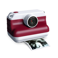 K-PRINT - Camera met thermische printer "rood"