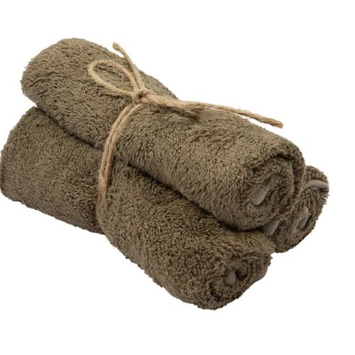 Timboo Timboo gastendoekjes 3-pack Jungle green