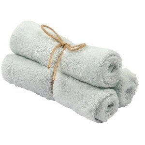 Timboo Timboo gastendoekjes 3-pack Riviera blue Timboo Timboo gastendoekjes 3-pack Riviera blue