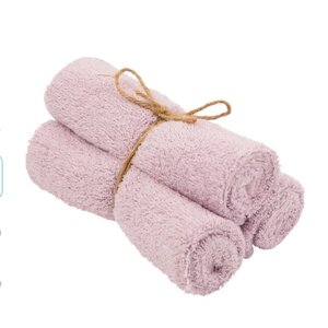 Timboo Timboo gastendoekjes 3-pack Silky lilac Timboo Timboo gastendoekjes 3-pack Silky lilac