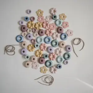 Mushie MUSHIE - BEAD LACING TOY SET