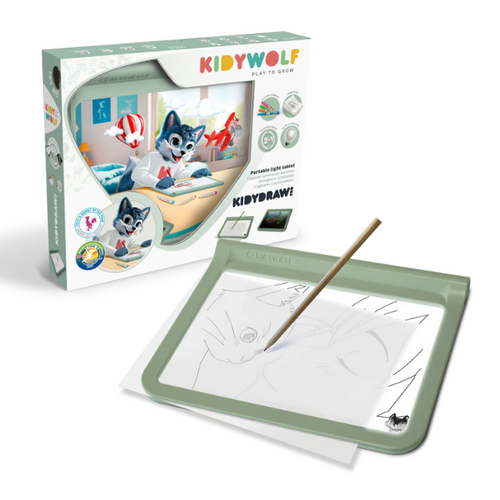 kidywolf KIDYDRAW-PRO - Tekentablet "Groen"