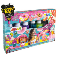 Tubi Jelly Set With 6 Colors "Sweets"