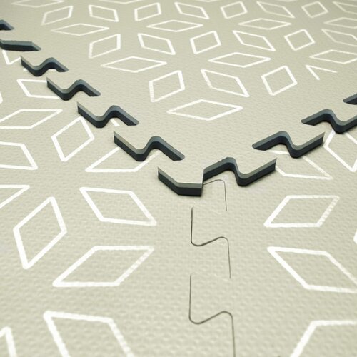 EVIBELL Evibell puzzelmat geometric pistachio 180 x 120 cm