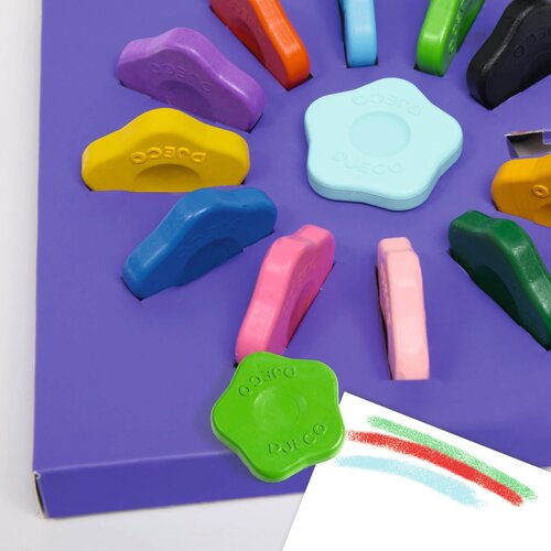 Djeco 12 bloemenkrijtjes (+18m)