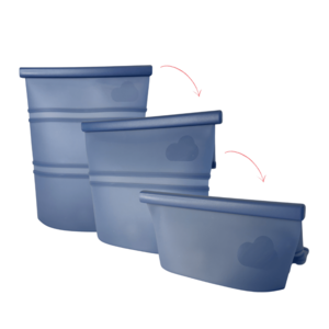 Baby on the move Yummy Storage Denim