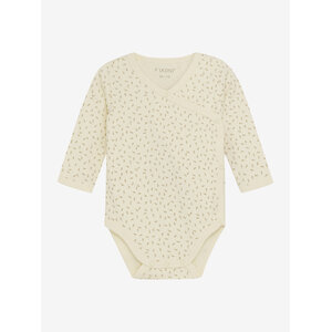 Fixoni Fixoni - Wrap Body LS w.AOP - Sesame 6791 - 249