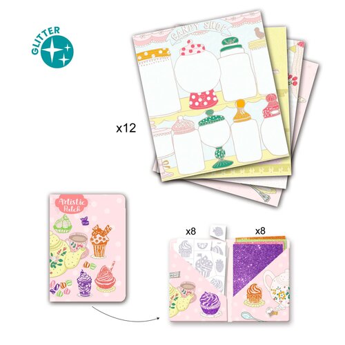 Djeco Artistic Patch - Sweets