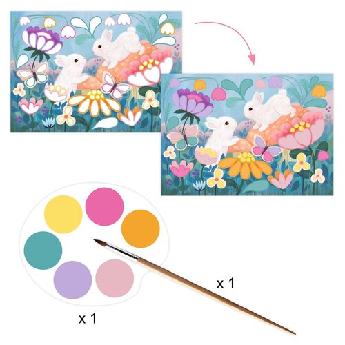 Djeco Knutseldoos - 6 activiteiten 'Fluffy box' (6-10j)