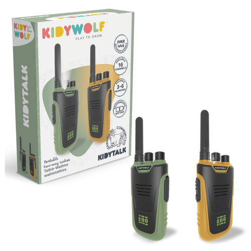 kidywolf KIDYTALK - Walkie-talkies groen-oranje