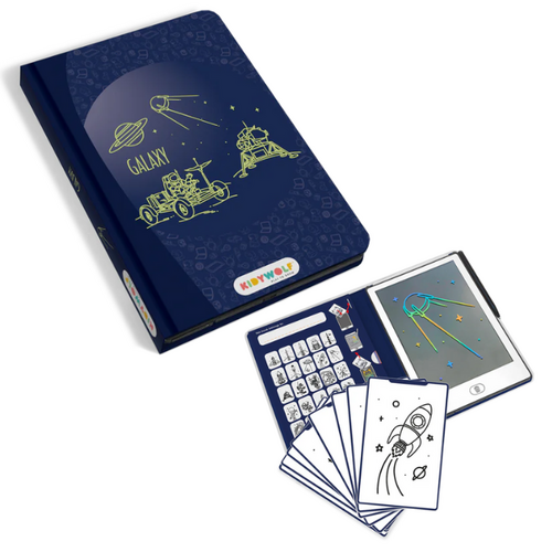 kidywolf KIDYDRAW-MINI tekenblok Galaxie kidywolf KIDYDRAW-MINI tekenblok Galaxie