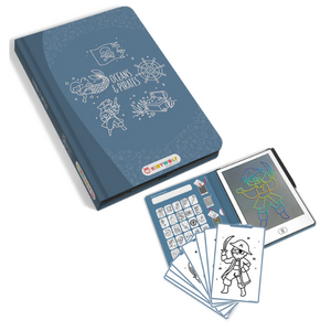 kidywolf KIDYDRAW-MINI tekenblok oceanen en piraten kidywolf KIDYDRAW-MINI tekenblok oceanen en piraten