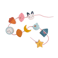 Rijgspel Houten Kralen 'Après la Pluie'