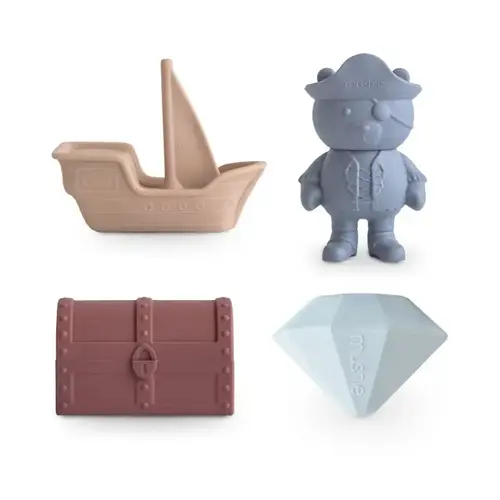 Mushie BATH SET 4-PACK - Pirate