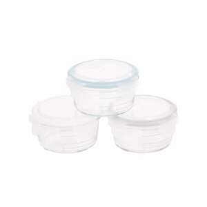 BoJungle B-Bowls Glas Wit-Grijs-Blauw