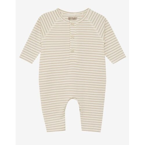huttlelihut HUTTEliHUT - Romper LS YD stripe -  White Pepper