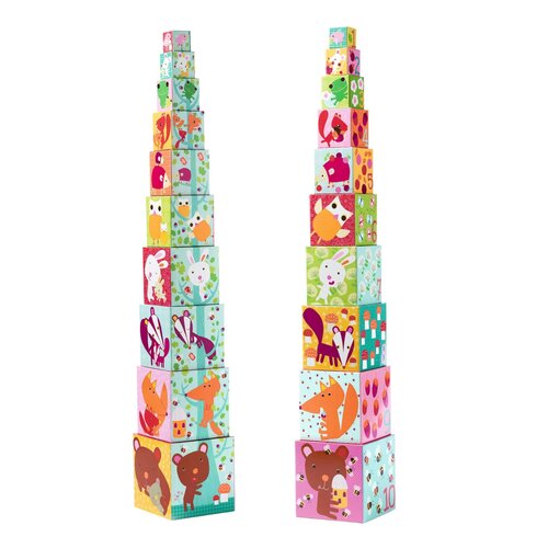 Djeco Stapeltoren 'Forest' (+12m) Djeco Stapeltoren 'Forest' (+12m)