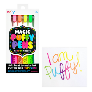 Ooly Magic Neon Puffy Pens (6st.)
