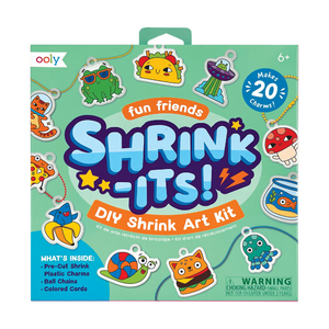 Ooly Shrink-Its! D.I.Y. Shrink Art Kit – Fun Friends