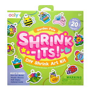 Ooly Shrink-Its! D.I.Y. Shrink Art Kit – Garden Pals