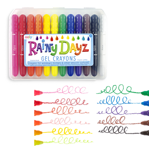 Ooly Rainy Dayz Gel Crayons (12st.) Ooly Rainy Dayz Gel Crayons (12st.)