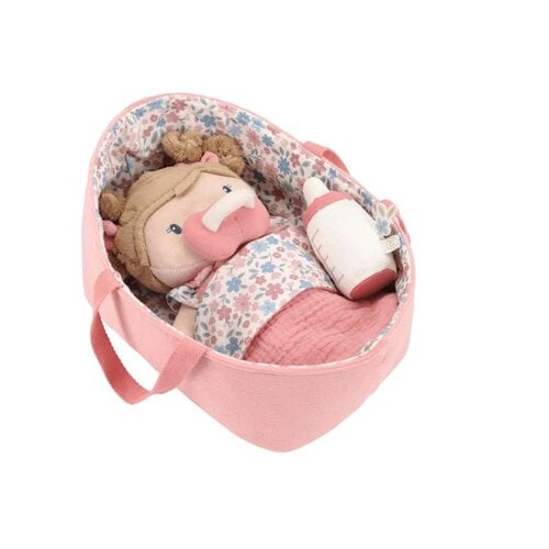 Little Dutch Babypop in mandje Rosa GRS
