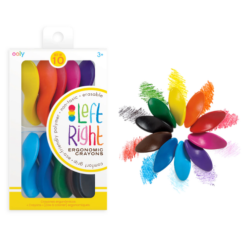 Ooly Left Right Crayons (10st.)