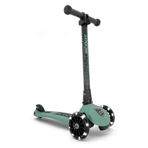 Scoot & Ride SCOOT AND RIDE - HIGHWAYKICK 3 LED - FOREST