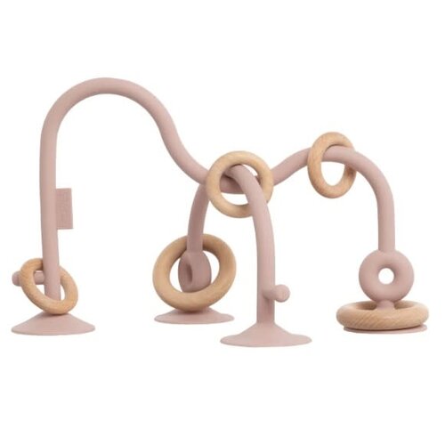 Baby's Only Kralenspiraal  oud roze