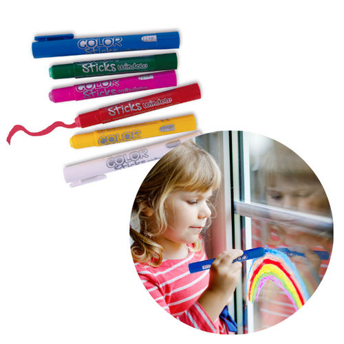 Apli APLI - Color stick voor raam (6st.)