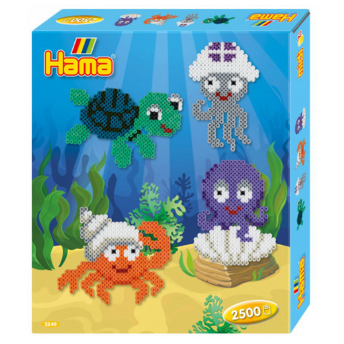 Hama strijkparelset - zee - 2500 stk